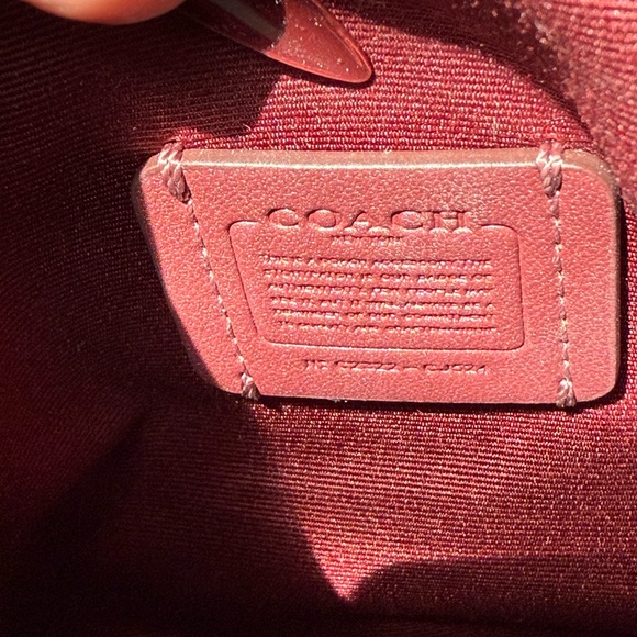 Coach Blush Quilted Crossbody Bag - Picture 5 of 9